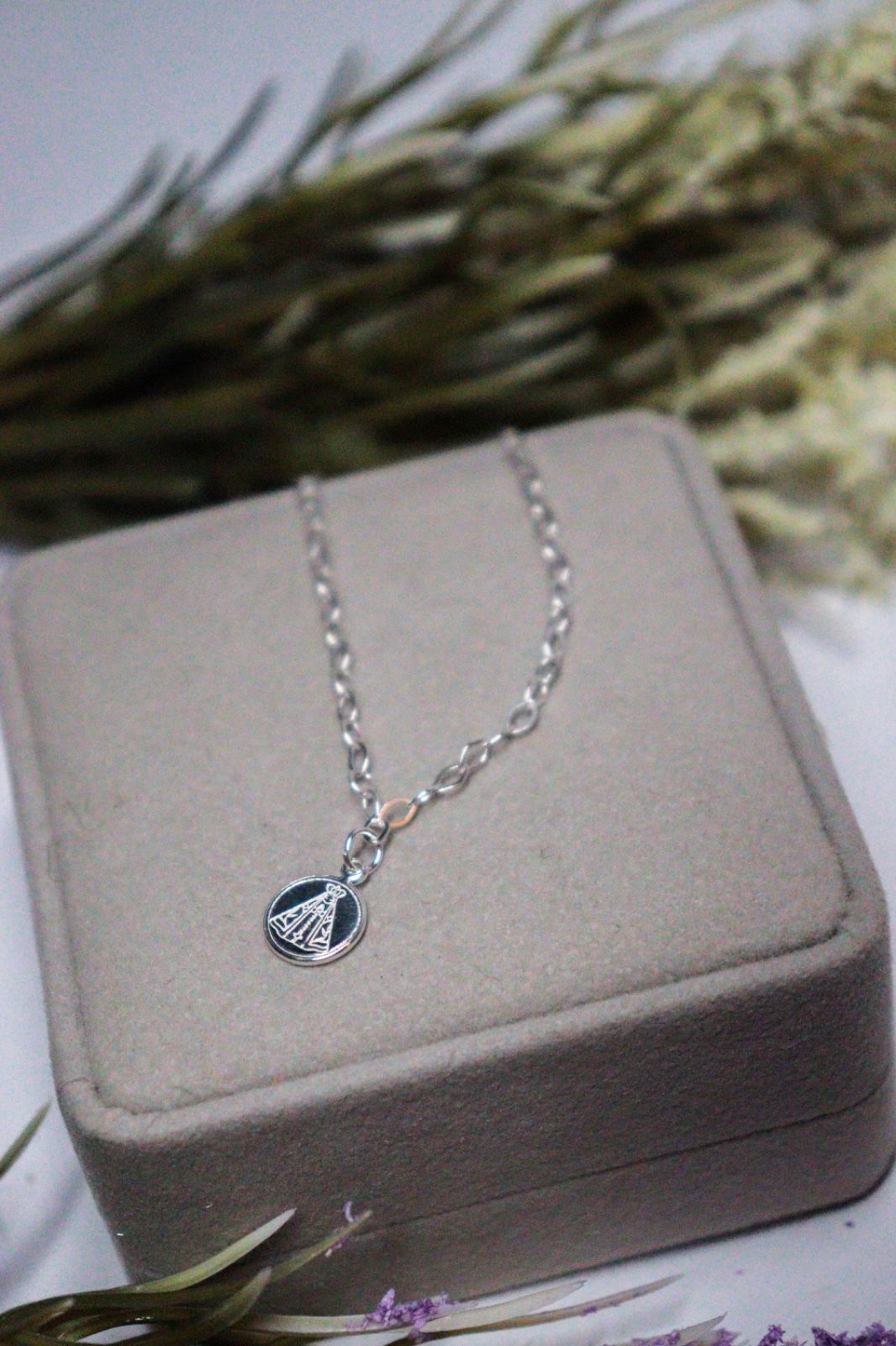 Pulseira nossa senhora prata 925